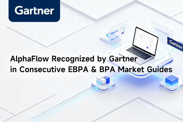 AlphaFlow Recognized by Gartner in Consecutive EBPA & BPA Market Guides